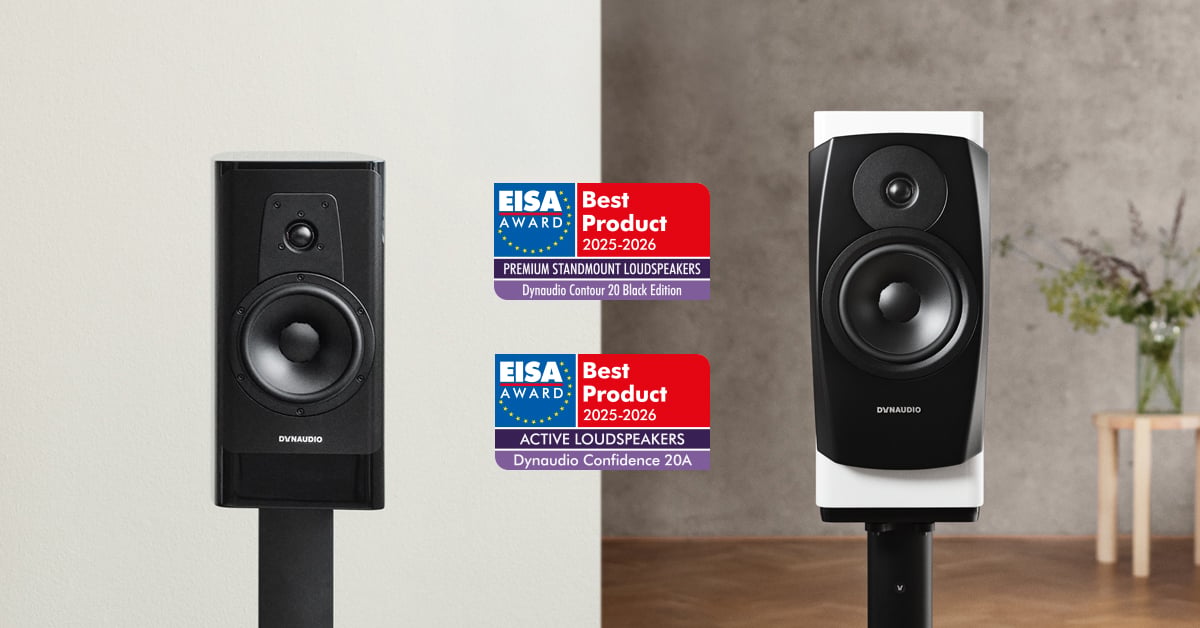 EISA Awards 2025 - Confidence 20A & Contour 20 Black Edition